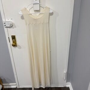 NWT Free People Beach Ivory Maxi Dress
